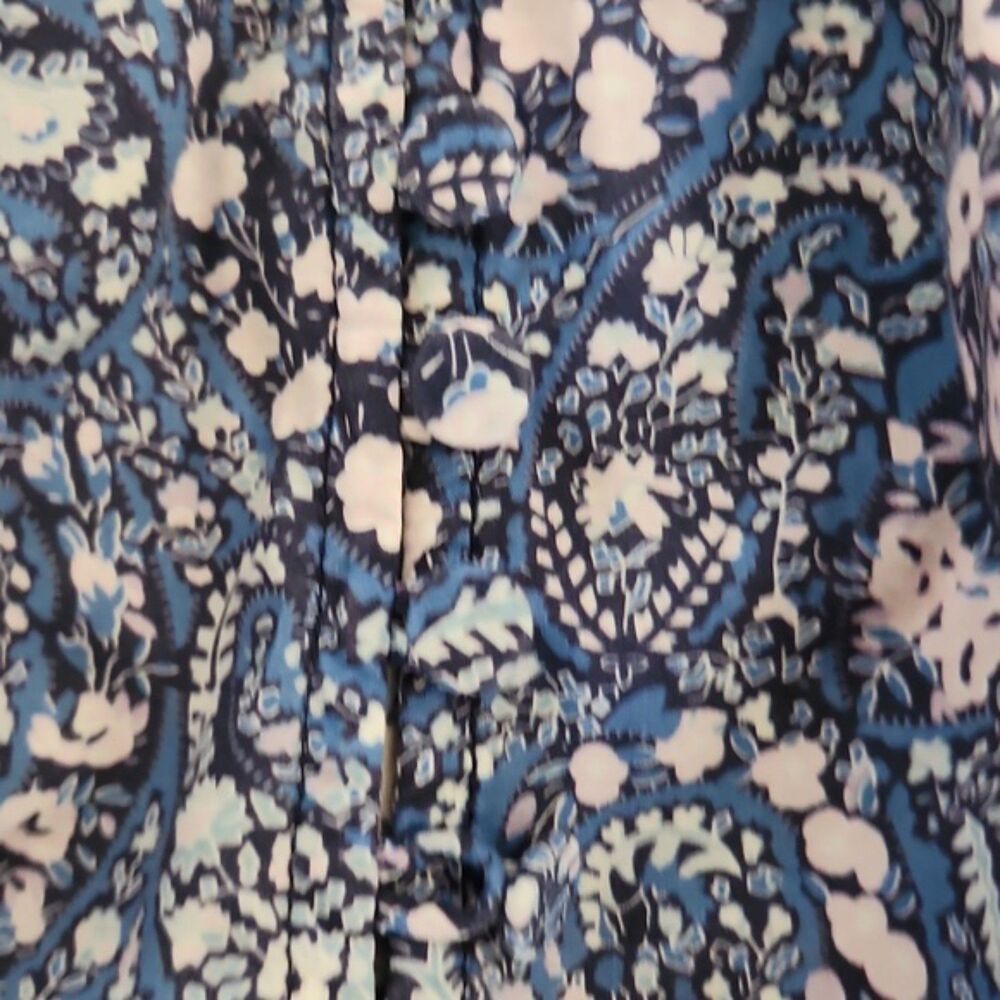 J.Crew Button Front Ruffleneck Popover In Liberty… - image 6